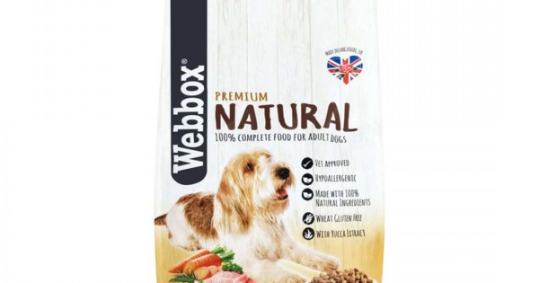 Webbox natural dry outlet dog food